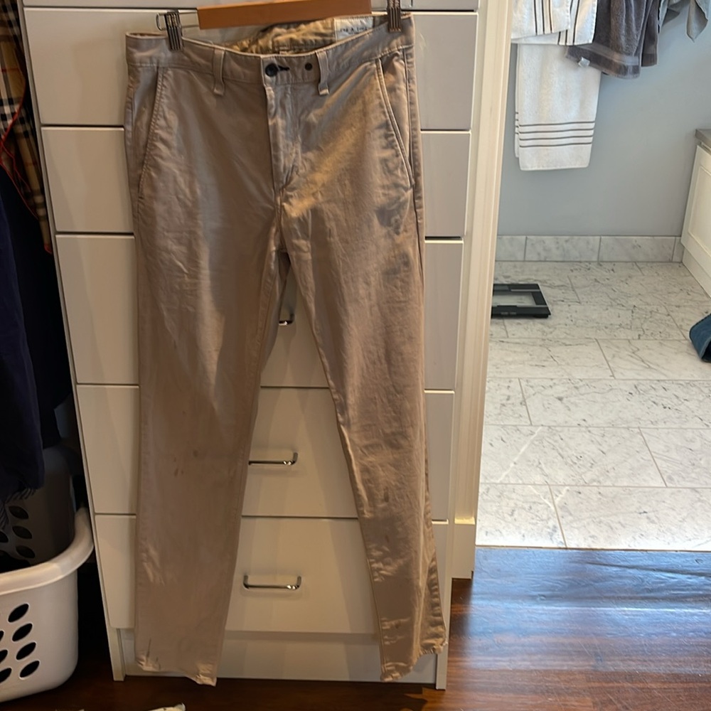 Men’s Rag and Bone khaki dress pants